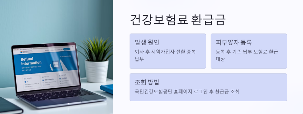 건강보험료 환급금 발생 원인