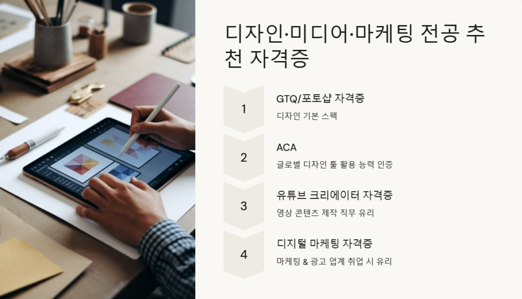 디자인·미디어·마케팅 전공